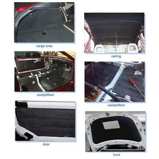 Auto Auspuff Hitzeschild Matte Haube Isolierung Fiberglas