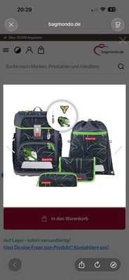 Step by Step 2IN1 PLUS SET 6-TEILIG - Schulranzen Set - Wild T Rex Dinos