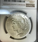 1922 SILVER Peace Dollar NGC MS64 - Smooth Satin-Like Finish