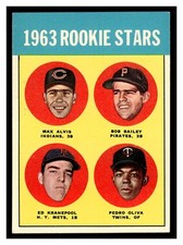 1963 Topps Baseball #228 1963 Rookie Stars 63TBB-02