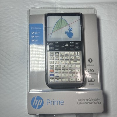 Hewlett Packard HP prime  Graphing Calculator With Case Tested W charger CAS NEW