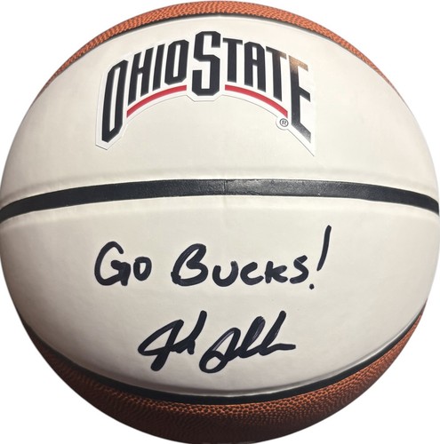 Jake Diebler Autographed Signed Ohio State Buckeyes Logo Basketball Beckett Certified 