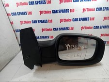 Renault Scenic 2006 MK2 (Ph1) (X84) BLACK DRIVER SIDE WING MIRROR