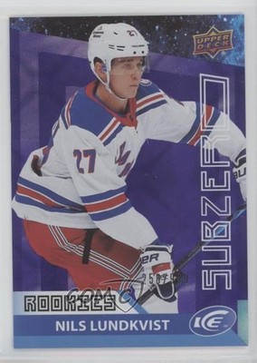 2021-22 Upper Deck Ice Sub Zero 258/999 Nils Lundkvist #SZ-39 Rookie RC 13dj