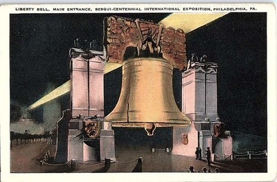 Postcard MONUMENT SCENE Philadelphia Pennsylvania PA m/09 AJ1684