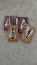 Trident Cinnamon Tropical Twist Sugar Free Gum 5 /14 Piece Packs ea 60 pcs