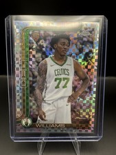 Amari Williams 2025 Topps Chrome X-FRACTOR REFRACTOR ROOKIE CARD #297 CELTICS