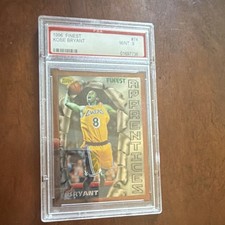 Topps 1996-97 Finest Apprentice/Common Bronze Kobe Bryant #74 RC PSA 9 Lakers