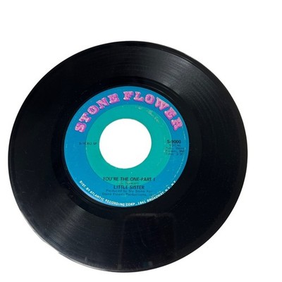 Youre The One-Part I & II 45 RPM Vinyl Record By Little Sister Stone Flower S-90
