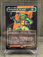 Michelangelo, the Heart (0092) (Borderless) (Surge Foil)