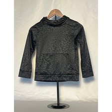 Under Armour Boys Black Grey Digital Camo Pullover Hoodie Sweatshirt Size Small