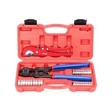 iCrimp Ratchet PEX Cinch Tool with Removing Function for 3/8-in, 1/2-in, 3/4-...