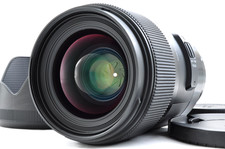 SIGMA 35mm f/1.4 DG HSM Art Lens for Sony E Mount Mint w/ Hood Caps From Japan
