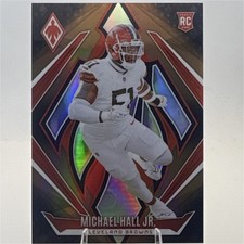 2024 Panini Phoenix Rookie Michael Hall Jr. Browns #228 Serial #086/125