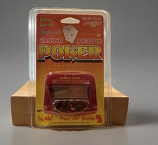 🎰 1990s Casino Action Poker – Battery Handheld Electronic Game – NEW Sealed