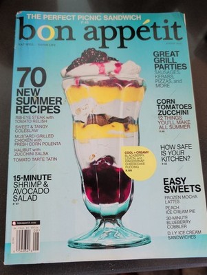 Bon Appetit August 2010 70 New Summer Recipes, Great Grill Parties, (Magazine: C