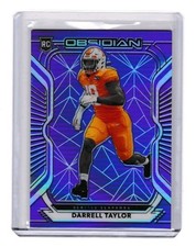 2020 Panini Obsidian Purple Darrell Taylor RC 200 02/16