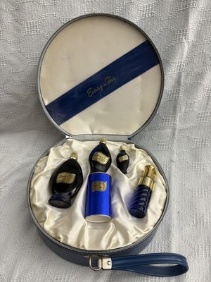 Vintage Women s Evening In Paris Bourjois Perfume Box Set In Zipper Case