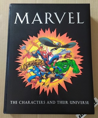 Marvel: The Characters and their Universe - Kunstledereinband, Relief-Cover -NM