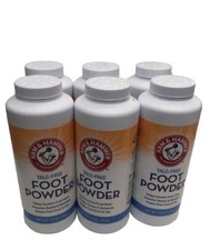 6 Arm  Hammer Talc-Free Foot Powder Odor Control Corn Starch 5oz Best Seller