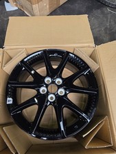 1 X Genuine Mk4 Toyota Yaris Xp210 17 Inch Alloy Wheel Black 42611yp510 #3