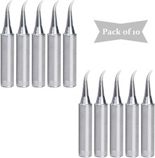 10 Pieces Soldering Iron Tips, 900M-T Solder Welding Replacement Tip Kit for ...