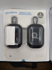 Soundcore by Anker Select 4 Go Bluetooth Speaker 20h Playtime Floats 2 Pack
