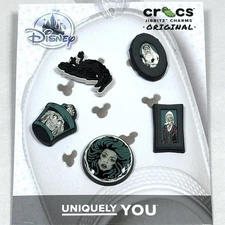 Disney Parks The Haunted Mansion Glow in the Dark Jibbitz Set by Crocs NEW 2025
