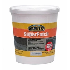 Damtite Waterproofing 4071 Superpatch Concrete Repair 7 lbs Off-White Color
