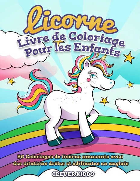 Clever Kiddo | Licorne Livre De Coloriage Pour Les Enfants | Taschenbuch (2019)-image
