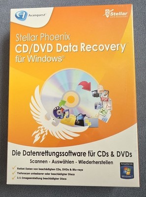 Avanquest, Stellar Phoenix, CD/DVD Data Recovery , Windows, Deutsch - NEUWARE