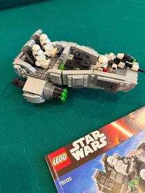 LEGO Star Wars: First Order Snowspeeder (75100), 100% Complete Set, Retired Lego