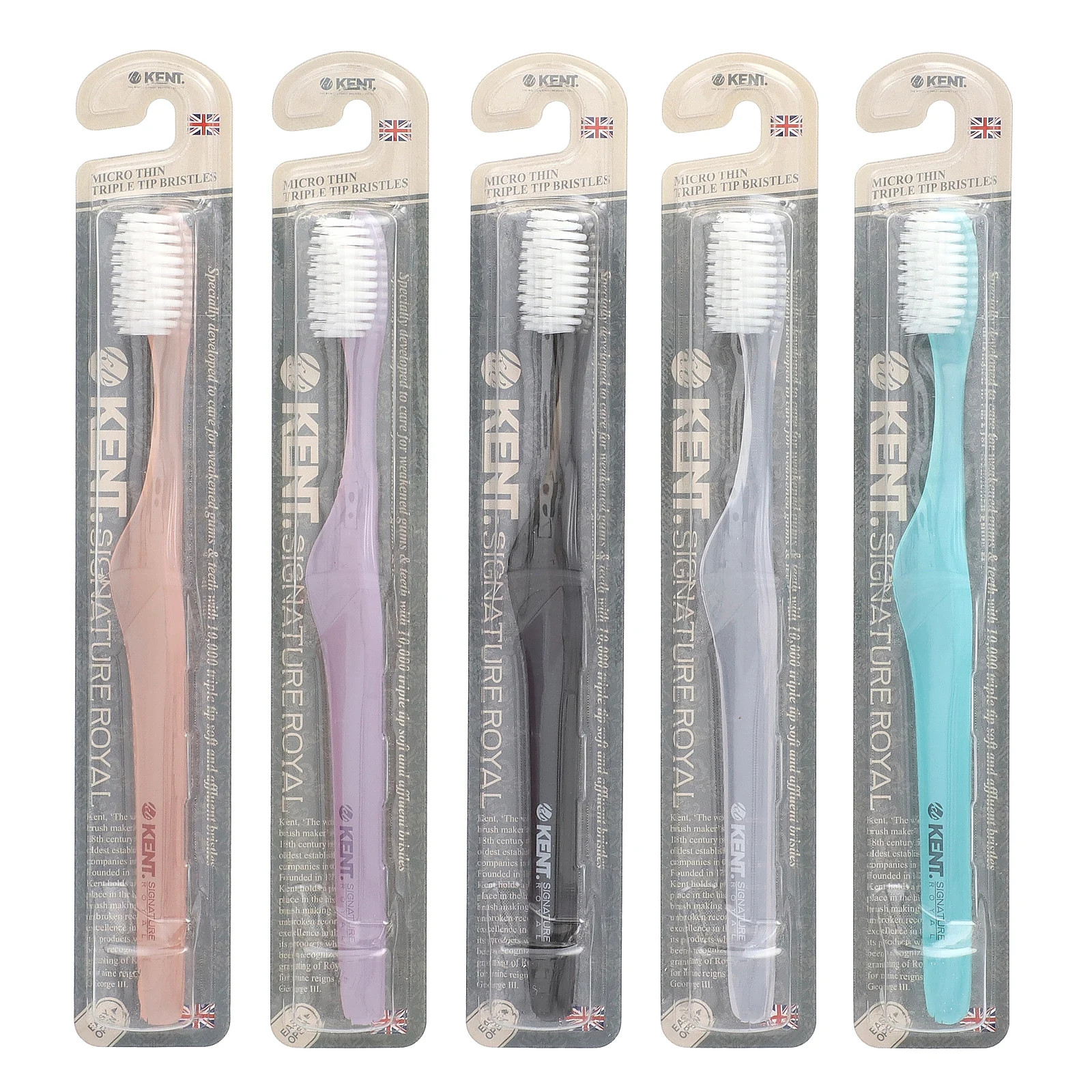 Зубная щетка Signature Royal White Edition Ультрамягкая 5 упаковок 4390₽