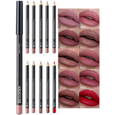 [US Stock] Relouis Long-Lasting Lip Pencil with Jojoba Oil   Matte, Moisturizing