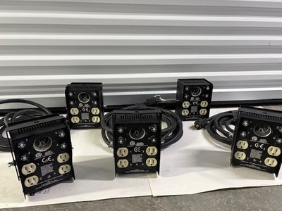 Lot x5 Dove Systems Shoebox Model DM-406 DimmerMaster