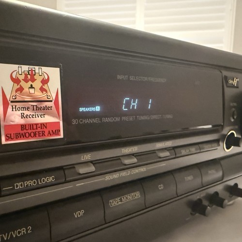 Technics SA-EX600 Stereo Receiver Verstärker, Überlastmeldung, für Teile/Reparatur - Bild 3 von 19