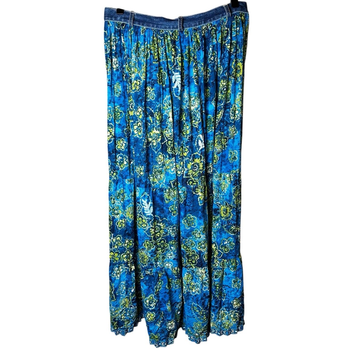 Vintage St. John's Bay Broomstick Maxi Skirt 8 | Boho Festival Coastal Cowgirl View 5