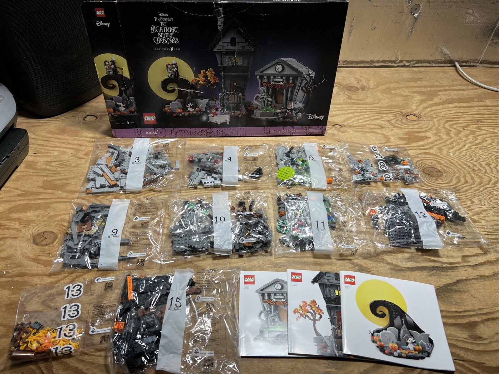 LEGO Ideas: Disney Tim Burton's the Nightmare Before Christmas (21351)
