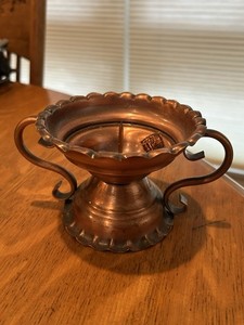 Gregorian Copper Candle Holder | eBay