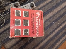 VINTAGE 1970s Radio Shack Electronic TV SCORE...