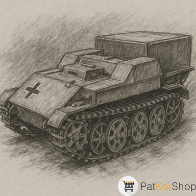 Track Link Borgward B IV C (Sd.Kfz. 301)