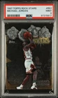 1997-98 Topps - Michael Jordan - Rock Stars #RS1 ICONIC Insert Graded PSA 9 MINT