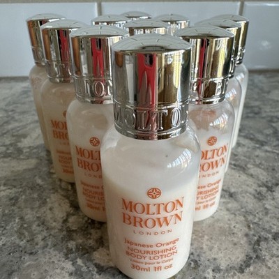 Molton Brown London Japanese Orange Body Lotion Minis Lot Of Eleven 30 ml Each 