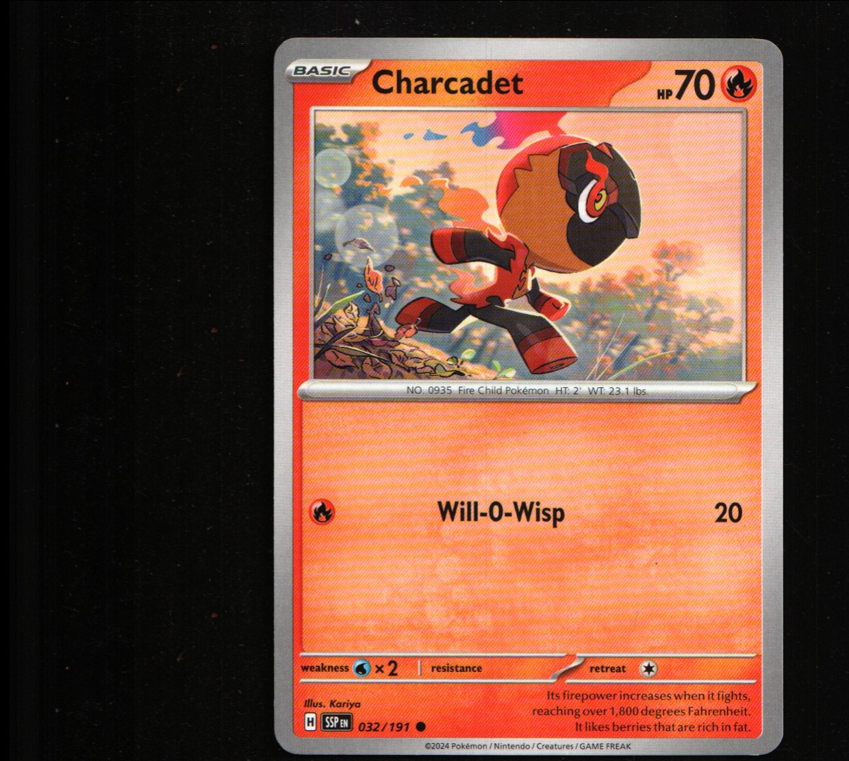 Charcadet - Common SV08: Surging Sparks 032/191 LP