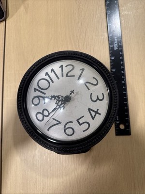 Heavy Clock 5 1/2 Inches  (works)