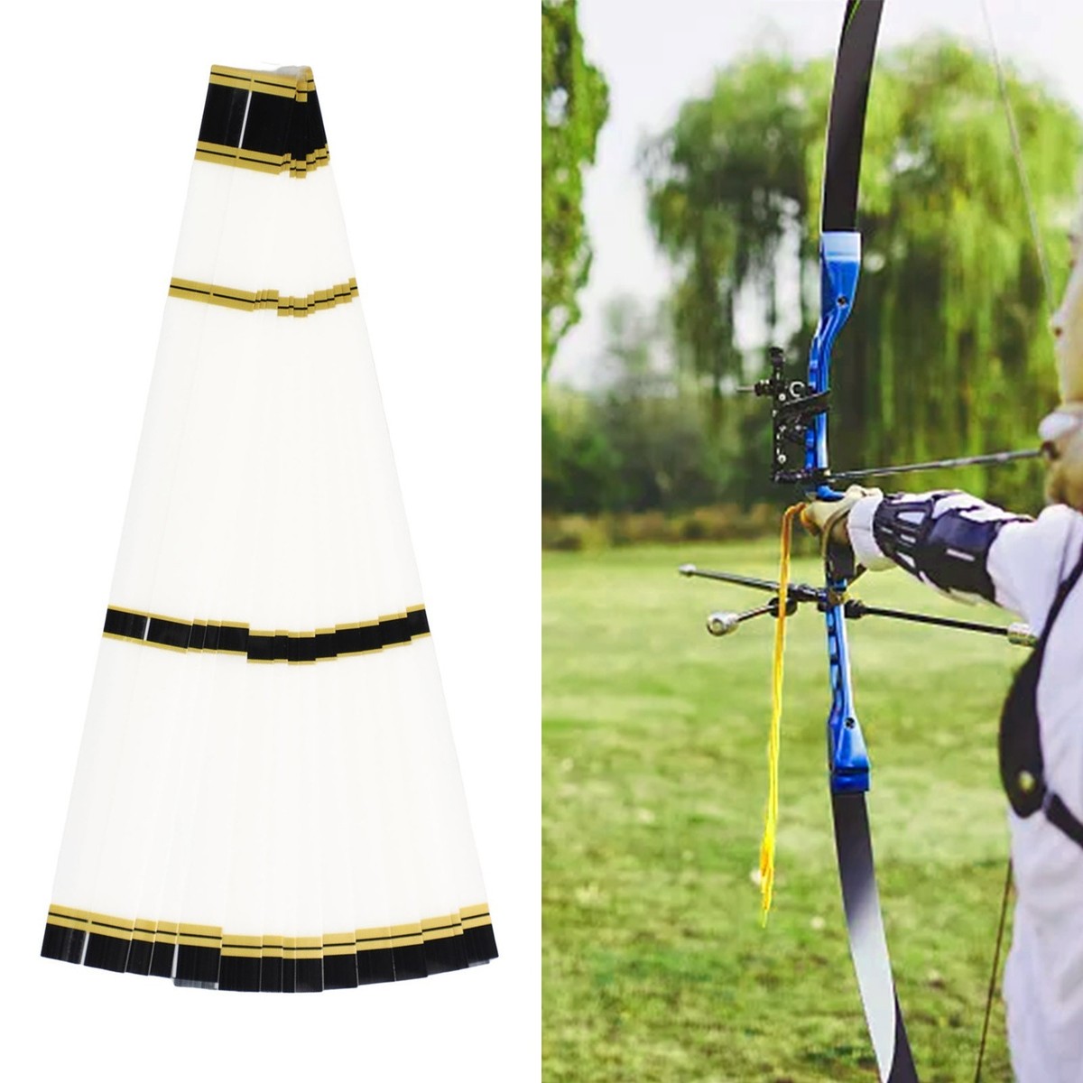 Heat Shrink Tail Shaft Wraps 15 Pcs Set For Arrow Repair And Protection