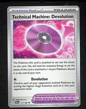 Technical Machine: Devolution 177/182 Uncommon Pokemon Paradox Rift 2023