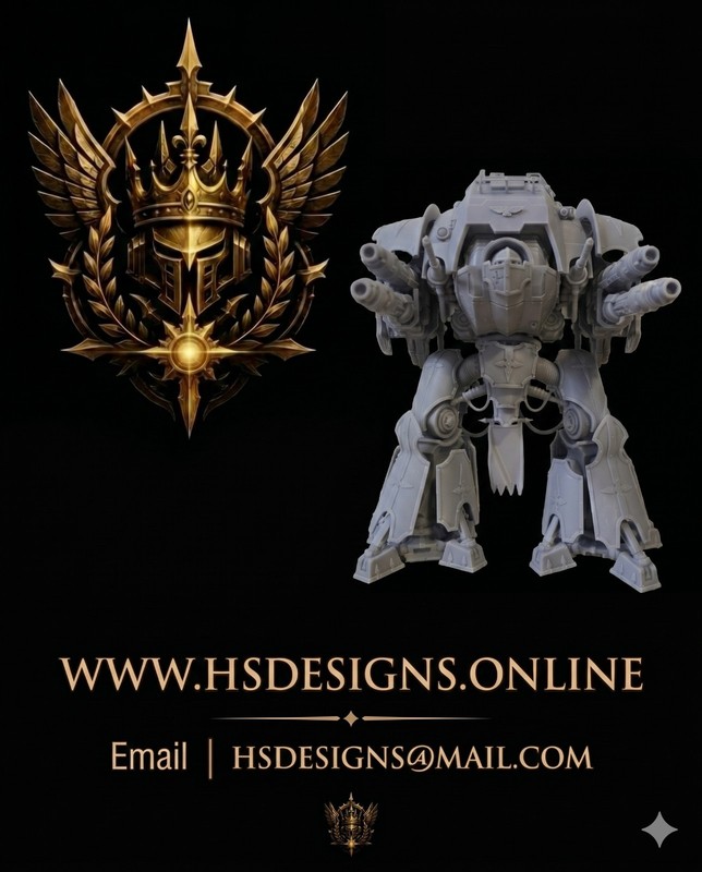 Acastus Knight Porphyrion Miniature Forge World Warhammer 40k/30k