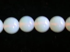SEA OPAL MANMADE 8mm ROUND BEADS  sp27b