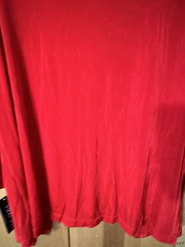 Vikki Vi Jersey Red 3/4 Sleeve Kimono Jacket Women’s Size 1X NWT - Picture 18 of 20